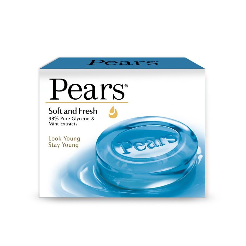 Pears soap soft and fresh 100g (pack of 1)
