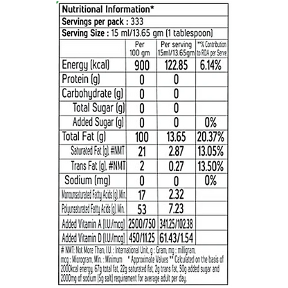 fortune soya health oil 5L