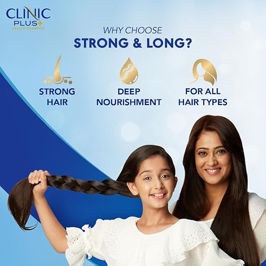 CLINIC PLUS Strong & Long Shampoo, 175 ml,