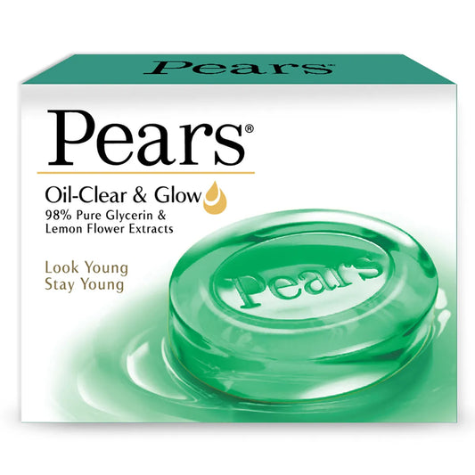 Pears Oil-Clear & Glow 75g (pack of 1)