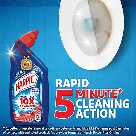Harpic Disinfectant Toilet Cleaner Liquid, Original - 1 L |