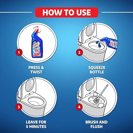 Harpic Disinfectant Toilet Cleaner Liquid, Original - 1 L |