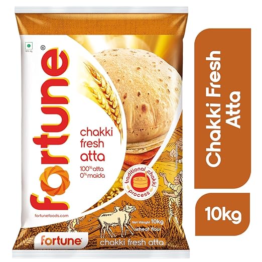 fortune chakki fresh atta 10kg