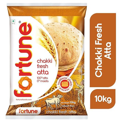 fortune chakki fresh atta 10kg