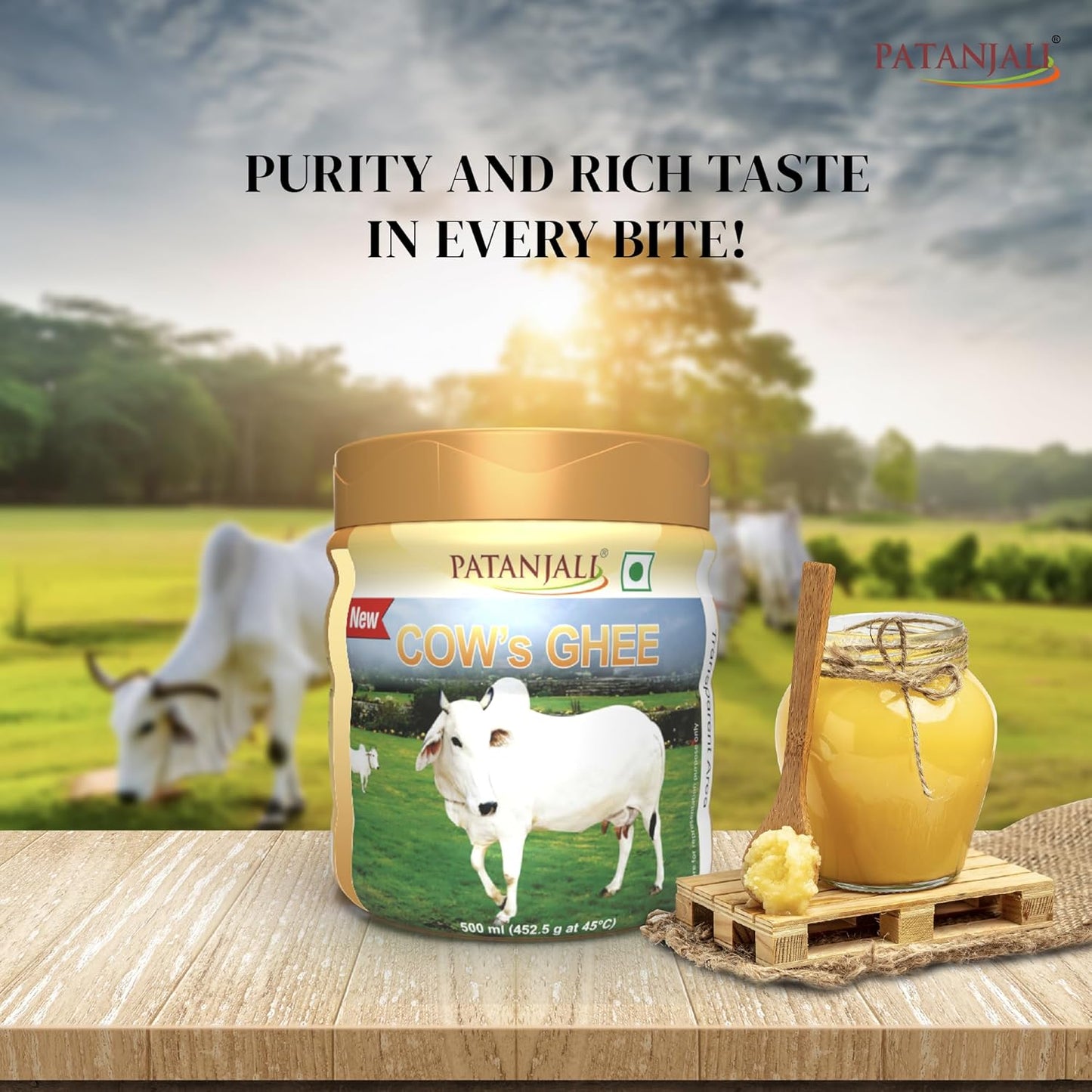 Patanjali desi ghee 500ml