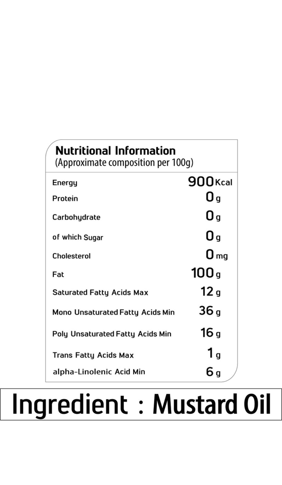 Kings kachi ghani pure mustard oil 1L pouch